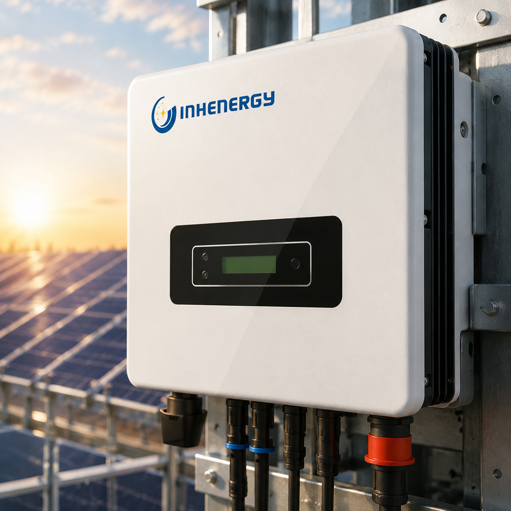 خرید اینورتر آنگرید 4.6KW برند Inhenergy مدل SI-4.6K-S2 تک فاز